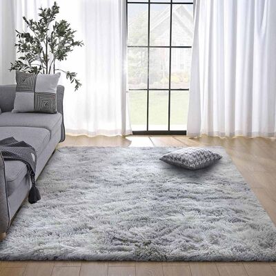 Vision Tapis Chambre Shaggy Tapis Pour Salon Shaggy Tapis De Sol Grand Pour Couloir Soft Tapis À Poils Longs Moelleux Tapis Antidérapant Intérieur Moelleux Épais Pour Salon Chambre(gris Blanc,80120cm) - Publicité Vision Tapis Chambre Shaggy Tapis Pour Salon Shaggy Tapis De Sol Grand Pour Couloir Soft Tapis À Poils Longs Moelleux Tapis Antidérapant Intérieur Moelleux Épais Pour Salon Chambre(gris Blanc,80120cm) - Publicité