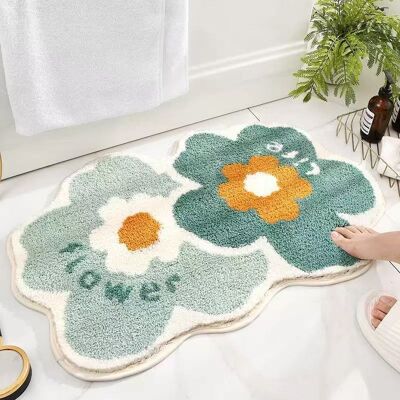 Generic Tapis Salle De Bain Moelleux En Microfibre, Tapis De Douche Absorbant Lavable En Machine Pour Salle De Bain, Cuisine, Chambre, 50x80cm - Publicité Generic Tapis Salle De Bain Moelleux En Microfibre, Tapis De Douche Absorbant Lavable En Machine Pour Salle De Bain, Cuisine, Chambre, 50x80cm - Publicité