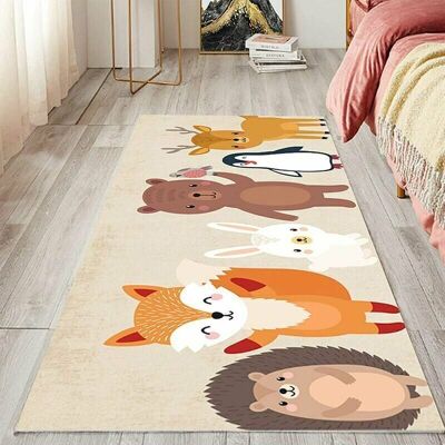 Vision Tigrezy – Tapis De Jeu Bébé Lavable Antidérapant 80x160cm – Design Renard Coloré – Coton Et Polyester Doux – Pour Intérieur Et Extérieur - Publicité Vision Tigrezy – Tapis De Jeu Bébé Lavable Antidérapant 80x160cm – Design Renard Coloré – Coton Et Polyester Doux – Pour Intérieur Et Extérieur - Publicité