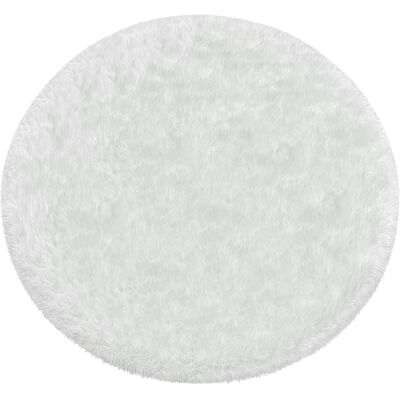 OEM Tapis Rond Chambre 120cm - Anti Slip Doux Moelleux - Blanc Blanc Blanc - Publicité OEM Tapis Rond Chambre 120cm - Anti Slip Doux Moelleux - Blanc Blanc Blanc - Publicité