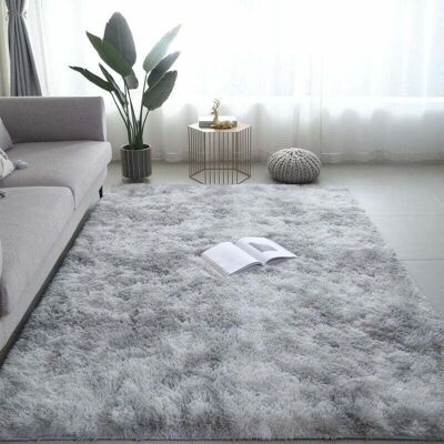 OEM Tapis De Salon Shaggy - 60 X 40cm - Gris - Fibre De Polypropylène Souple - Antidérapante - Publicité OEM Tapis De Salon Shaggy - 60 X 40cm - Gris - Fibre De Polypropylène Souple - Antidérapante - Publicité