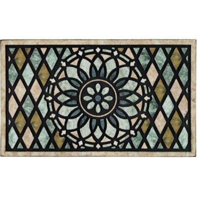 URSUS Paillasson D'Entrée 24 X 36 Pouces, Paillasson D'Entrée Extérieur Pour La Maison, Tapis D'Entrée Extérieur, Paillasson D'Entrée Extérieur, Dos En Caoutchouc Antidérapant Robuste, Profil Bas, Fleur - Publicité URSUS Paillasson D'Entrée 24 X 36 Pouces, Paillasson D'Entrée Extérieur Pour La Maison, Tapis D'Entrée Extérieur, Paillasson D'Entrée Extérieur, Dos En Caoutchouc Antidérapant Robuste, Profil Bas, Fleur - Publicité