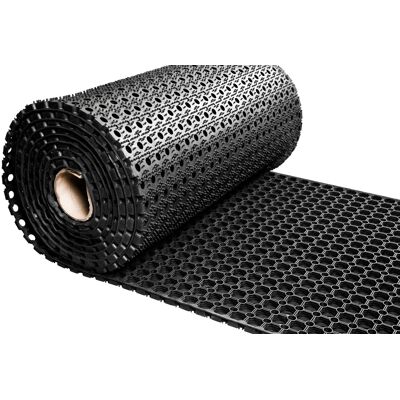 VIVOL Tapis Caillebotis Caoutchouc En Rouleau - Épaisseur 16 Mm - Largeur 80 Cm - Par Mètre Linéaire - Publicité VIVOL Tapis Caillebotis Caoutchouc En Rouleau - Épaisseur 16 Mm - Largeur 80 Cm - Par Mètre Linéaire - Publicité