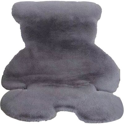 HEAT Tapis De Chambre Mignon En Forme D'Ours, Doux Et Duveteux, Pour Enfants Et Adolescentes, Gris, 45 X 60 Cm - Publicité HEAT Tapis De Chambre Mignon En Forme D'Ours, Doux Et Duveteux, Pour Enfants Et Adolescentes, Gris, 45 X 60 Cm - Publicité