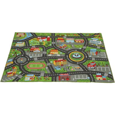 HEAT Tapis D'Éveil Pour Bébé, Antidérapant, Motif Rue De Ville, 200 X 150 Cm, Multicolore - Publicité HEAT Tapis D'Éveil Pour Bébé, Antidérapant, Motif Rue De Ville, 200 X 150 Cm, Multicolore - Publicité