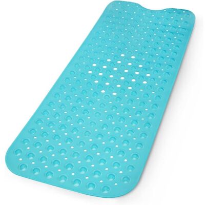 Vision Tapis De Bain – Tapis De Bain Antidérapant De Qualité Avec Ventouses Solides – Design Élégant Et Durable De Bain Et Baignoire – Lavable En Machine, Sans Bpa (bleu) - Publicité Vision Tapis De Bain – Tapis De Bain Antidérapant De Qualité Avec Ventouses Solides – Design Élégant Et Durable De Bain Et Baignoire – Lavable En Machine, Sans Bpa (bleu) - Publicité