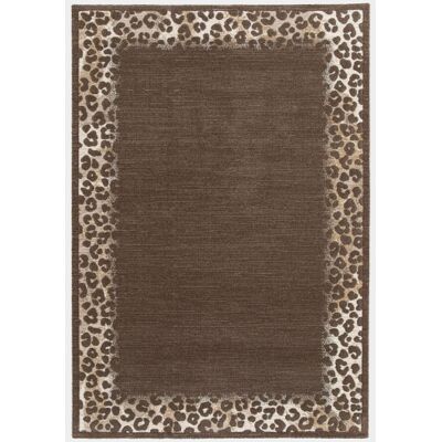 DÉCOWEB Tapis De Salon - Sauvage Marron Chocolat - Motif Léopard - 200 X 290 Cm - Publicité DÉCOWEB Tapis De Salon - Sauvage Marron Chocolat - Motif Léopard - 200 X 290 Cm - Publicité