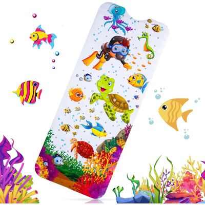 Generic Tapis De Bain Antidérapant Pour Enfants,100x 40cm , Tapis Antidérapant Baignoire Et Antibactérien, Parfait Pour Enfants Et Bébé - Publicité Generic Tapis De Bain Antidérapant Pour Enfants,100x 40cm , Tapis Antidérapant Baignoire Et Antibactérien, Parfait Pour Enfants Et Bébé - Publicité