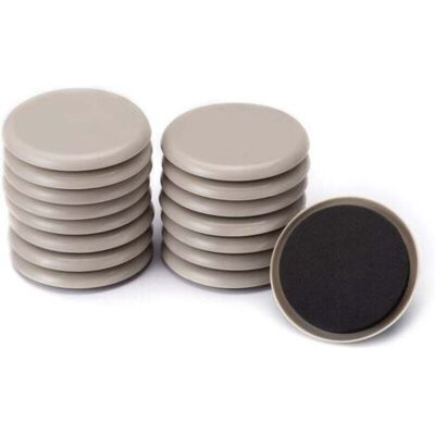 ABYSSE Patins De Meubles, Lot De 16 Patins Pour Pieds De Meubles, Patins Mobiles De Tapis De Meubles De 8,9 Cm, Protections De Sol Robustes Pour Pieds De Chaise, Dessous De Verre Pour Sol En Bois Dur, Patins - Publicité ABYSSE Patins De Meubles, Lot De 16 Patins Pour Pieds De Meubles, Patins Mobiles De Tapis De Meubles De 8,9 Cm, Protections De Sol Robustes Pour Pieds De Chaise, Dessous De Verre Pour Sol En Bois Dur, Patins - Publicité