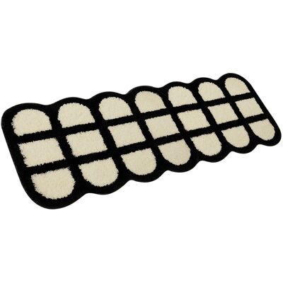 HEAT Tapis De Couloir À Carreaux Noirs Et Blancs, Style Vintage, Absorbant L'Eau Et Résistant Aux Taches, Pour La Maison Ou La Chambre (type 3, 40 X 120 Cm). Publicité HEAT Tapis De Couloir À Carreaux Noirs Et Blancs, Style Vintage, Absorbant L'Eau Et Résistant Aux Taches, Pour La Maison Ou La Chambre (type 3, 40 X 120 Cm). Publicité