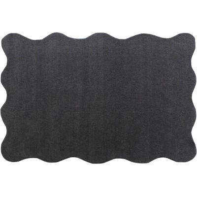 VENTE-UNIQUE Tapis Tufté 100% Laine - 200 X 290 Cm - Gris Anthracite - 2100g/m² - Merone - Publicité VENTE-UNIQUE Tapis Tufté 100% Laine - 200 X 290 Cm - Gris Anthracite - 2100g/m² - Merone - Publicité