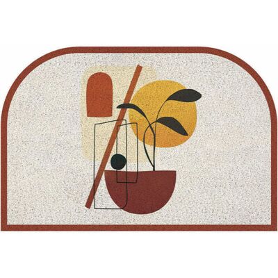 BRINSEA Peut Être Coupé Pour Frotter Le Sol Et Marcher Sur Le Pied Pour Sculpter Le Tapis De Cercle De Soie (version Horizontale Du Bambou Dans La Forêt, 80cmx120cm) - Publicité BRINSEA Peut Être Coupé Pour Frotter Le Sol Et Marcher Sur Le Pied Pour Sculpter Le Tapis De Cercle De Soie (version Horizontale Du Bambou Dans La Forêt, 80cmx120cm) - Publicité