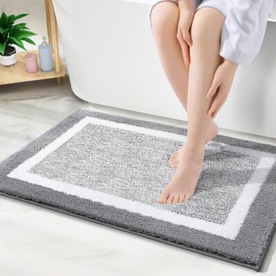 Scotch Tapis De Bain Antidérapant En Microfibre Pour Salle De Bain, Extra Doux, Absorbant, Lavable En Machine, Séchage Rapide, 40 X 60 Cm - Publicité Scotch Tapis De Bain Antidérapant En Microfibre Pour Salle De Bain, Extra Doux, Absorbant, Lavable En Machine, Séchage Rapide, 40 X 60 Cm - Publicité