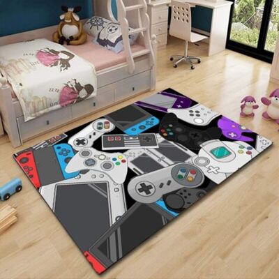 SCORPIO Tapis Gamer 3d Avec Manette – 120x160 Cm, Tapis Salon Ou Chambre, Style Geek, Lavable Et Antidérapant - Publicité SCORPIO Tapis Gamer 3d Avec Manette – 120x160 Cm, Tapis Salon Ou Chambre, Style Geek, Lavable Et Antidérapant - Publicité