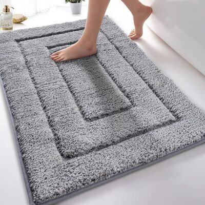 Scotch Tapis De Bain Antidérapant En Microfibre – Lavable – Doux Et Absorbant – 70 X 120 Cm – Dos Tpr Pour Meilleure Adhérence - Publicité Scotch Tapis De Bain Antidérapant En Microfibre – Lavable – Doux Et Absorbant – 70 X 120 Cm – Dos Tpr Pour Meilleure Adhérence - Publicité