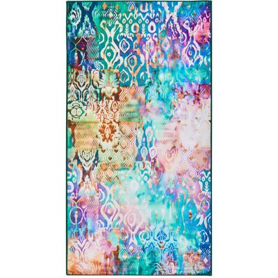 BELIANI Tapis Bohème Oriental En Polyester 80 X 150 Cm Motif Imprimé Couleurs Vives Tissé À Plat Multicolore Isvanta - Publicité BELIANI Tapis Bohème Oriental En Polyester 80 X 150 Cm Motif Imprimé Couleurs Vives Tissé À Plat Multicolore Isvanta - Publicité