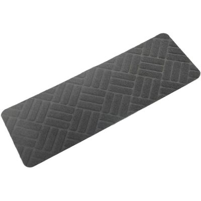 OEM Lot De 15 Tapis D'Escalier Antidérapants Autocollants, Moquette Réutilisable Intérieur Pour Animaux, Seniors Et Enfants, Motif Losange Gris Foncé (55x19 Cm) - Publicité OEM Lot De 15 Tapis D'Escalier Antidérapants Autocollants, Moquette Réutilisable Intérieur Pour Animaux, Seniors Et Enfants, Motif Losange Gris Foncé (55x19 Cm) - Publicité