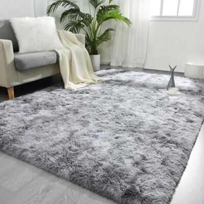 ABYSSE Tapis De Salon Shaggy Lavable, 200x300 Cm Carpet Moderne Antidérapant Intérieur Longs Moelleux Tapis, Longues Soft Tapis Grand Tapis Pour Salon Chambre Couloir (gris, 200x300 Cm) - - Publicité ABYSSE Tapis De Salon Shaggy Lavable, 200x300 Cm Carpet Moderne Antidérapant Intérieur Longs Moelleux Tapis, Longues Soft Tapis Grand Tapis Pour Salon Chambre Couloir (gris, 200x300 Cm) - - Publicité