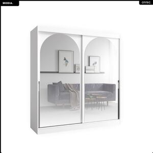 OTITEC Armoire Coulissante - L.200 X H.215 X P.65 - Modia - Publicité OTITEC Armoire Coulissante - L.200 X H.215 X P.65 - Modia - Publicité