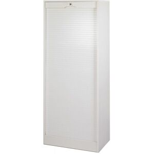 BEAUX MEUBLES PAS CHERS Classeur À Rideau Largeur 70 Cm Hauteur 172 Cm 20 Niches 2 Kits Ds - Coloris: Blanc - Publicité BEAUX MEUBLES PAS CHERS Classeur À Rideau Largeur 70 Cm Hauteur 172 Cm 20 Niches 2 Kits Ds - Coloris: Blanc - Publicité