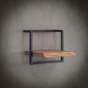 PIER IMPORT Etagère Murale Bois Métal 40 Cm Melbourne - Publicité PIER IMPORT Etagère Murale Bois Métal 40 Cm Melbourne - Publicité