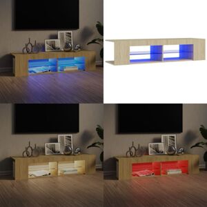Vidaxl - Meuble Tv Avec Lumières Led Chêne Sonoma 135x39x30 Cm - Meubles Tv - Meuble Tv Led - Meuble Tv Rangement - Armoire Tv - Meuble Tv Design - Home & Living - Publicité Vidaxl - Meuble Tv Avec Lumières Led Chêne Sonoma 135x39x30 Cm - Meubles Tv - Meuble Tv Led - Meuble Tv Rangement - Armoire Tv - Meuble Tv Design - Home & Living - Publicité