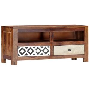 Maison Chic - Meuble Tv-banc Tv-meuble Télé 90x30x40 Cm Bois Solide 773184 - Publicité Maison Chic - Meuble Tv-banc Tv-meuble Télé 90x30x40 Cm Bois Solide 773184 - Publicité