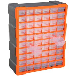 KEEPBUYING Organisateur Boîte À Outils De Rangement 60 Tiroirs En Plastique,casier À Vis Outils - 37x15.5x47cm - Sûr Non Toxique - Publicité KEEPBUYING Organisateur Boîte À Outils De Rangement 60 Tiroirs En Plastique,casier À Vis Outils - 37x15.5x47cm - Sûr Non Toxique - Publicité