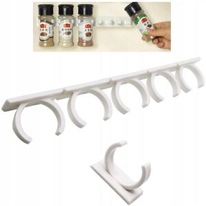 OEM Porte-épices De Cuisine Pour Armoire À Médicaments 5 Places Universel Blanc - Publicité OEM Porte-épices De Cuisine Pour Armoire À Médicaments 5 Places Universel Blanc - Publicité