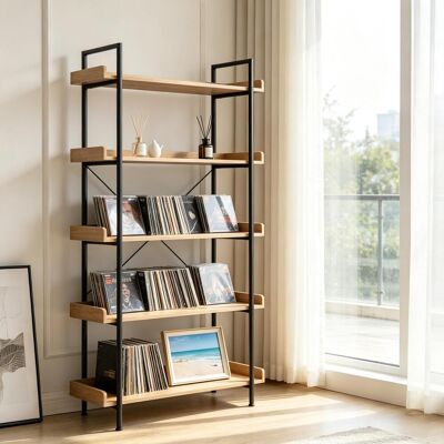 OEM Étagère Scandinave Au Sol Avec 5 Niveaux – Étagère Murale Ou Libre-service, Design Minimaliste Et Moderne Pour Salon, Chambre Ou Bureau - Publicité OEM Étagère Scandinave Au Sol Avec 5 Niveaux – Étagère Murale Ou Libre-service, Design Minimaliste Et Moderne Pour Salon, Chambre Ou Bureau - Publicité