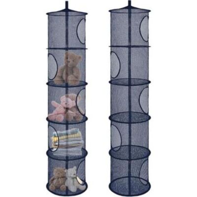 OEM 2 Pièces Filet De Rangement Suspendu, Panier Pliable En Maille Rangement, Panier De Rangement Suspendu En Maille, Range Peluche Organisateur En Tissu, Pour Jouets, Petits Vêtements (bleu Marine) - Publicité OEM 2 Pièces Filet De Rangement Suspendu, Panier Pliable En Maille Rangement, Panier De Rangement Suspendu En Maille, Range Peluche Organisateur En Tissu, Pour Jouets, Petits Vêtements (bleu Marine) - Publicité