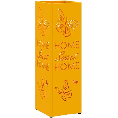 DESIGN IN Porte-parapluie Moutarde 15,5 X 15,5 X 49 Cm Métal - Publicité DESIGN IN Porte-parapluie Moutarde 15,5 X 15,5 X 49 Cm Métal - Publicité
