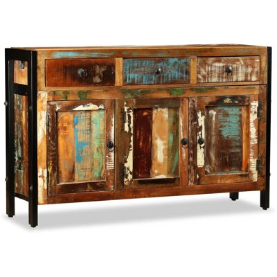 Maison Exclusive - Buffet Bois De Récupération Massif 120x35x76 Cm - Publicité Maison Exclusive - Buffet Bois De Récupération Massif 120x35x76 Cm - Publicité