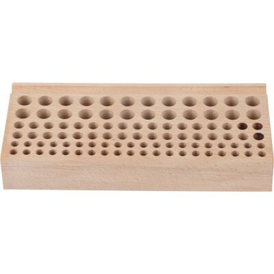 OEM Support Pour Outils De Travail Du Cuir, Râtelier En Bois À 98 Trous (organisateur) - Publicité OEM Support Pour Outils De Travail Du Cuir, Râtelier En Bois À 98 Trous (organisateur) - Publicité