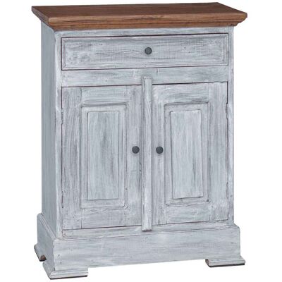 DESIGN IN Armoire De Rangement 63 X 30 X 79 Cm Bois De Mahogany Massif - Publicité DESIGN IN Armoire De Rangement 63 X 30 X 79 Cm Bois De Mahogany Massif - Publicité