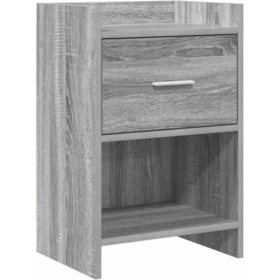 Tables De Chevet Sonoma Gris 40 X 30 X 60 Cm Bois D'Ingénierie Vidaxl - Publicité Tables De Chevet Sonoma Gris 40 X 30 X 60 Cm Bois D'Ingénierie Vidaxl - Publicité