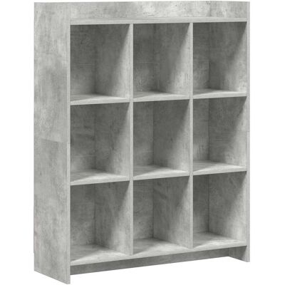 Bibliothèque Gris Béton 87,5 X 30 X 111 Cm Bois D'Ingénierie Vidaxl - Publicité Bibliothèque Gris Béton 87,5 X 30 X 111 Cm Bois D'Ingénierie Vidaxl - Publicité
