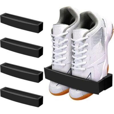 FOGSHIELD Paquet De 4 Étagères À Chaussures Murales Réglables, Organisateur De Rangement Pour Étagère À Chaussures, Rangement Pour Camping-car, Étagère À Chaussures De Porte - Publicité FOGSHIELD Paquet De 4 Étagères À Chaussures Murales Réglables, Organisateur De Rangement Pour Étagère À Chaussures, Rangement Pour Camping-car, Étagère À Chaussures De Porte - Publicité