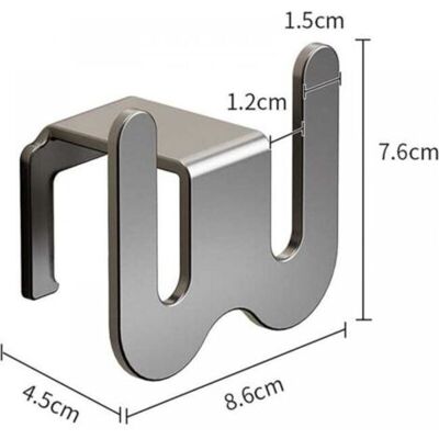 OEM (3 Pièces, Gris) Étagère À Chaussures En Aluminium Sans Trous, Idéale Pour Organiser Votre Chambre Ou Salle De Bain. Publicité OEM (3 Pièces, Gris) Étagère À Chaussures En Aluminium Sans Trous, Idéale Pour Organiser Votre Chambre Ou Salle De Bain. Publicité