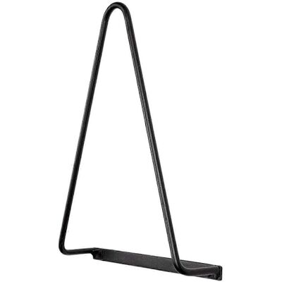 YUDO Étagère Murale Triangulaire Pour Magazines Et Disques Vinyles, Blanche-black - Publicité YUDO Étagère Murale Triangulaire Pour Magazines Et Disques Vinyles, Blanche-black - Publicité
