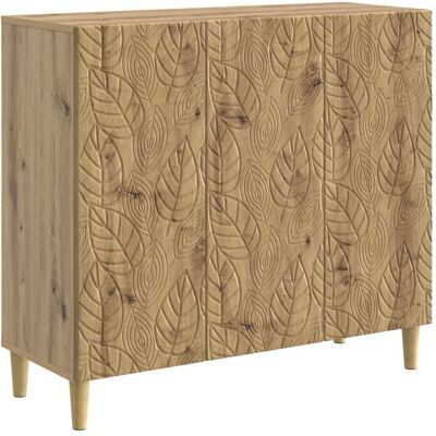 Vidaxl Sideboard Artisan Oak 89 X 34.5 X 80 Cm Engineered Wood - Publicité Vidaxl Sideboard Artisan Oak 89 X 34.5 X 80 Cm Engineered Wood - Publicité