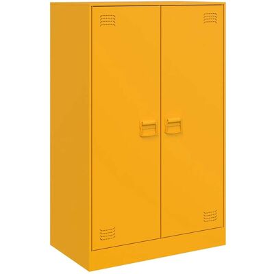 Maison La Vie - Buffet Salon Moderne - Meuble De Rangement - Jaune Moutarde 67x39x107 Cm Acier Bu4660 - Publicité Maison La Vie - Buffet Salon Moderne - Meuble De Rangement - Jaune Moutarde 67x39x107 Cm Acier Bu4660 - Publicité