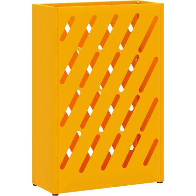 DESIGN IN Porte-parapluie Jaune Moutarde 28 X 12 X 41 Cm Acier - Publicité DESIGN IN Porte-parapluie Jaune Moutarde 28 X 12 X 41 Cm Acier - Publicité