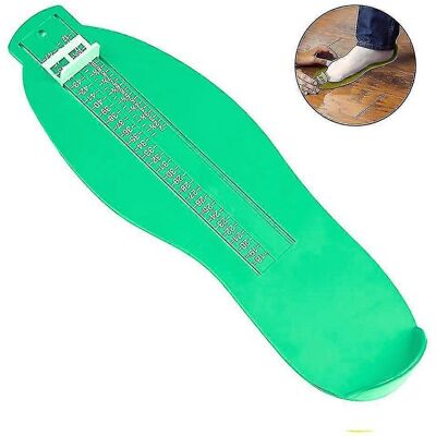 LISATR Appareil De Mesure Des Pieds Pour Enfants Pour L'Achat De Chaussures En Ligne-green - Publicité LISATR Appareil De Mesure Des Pieds Pour Enfants Pour L'Achat De Chaussures En Ligne-green - Publicité