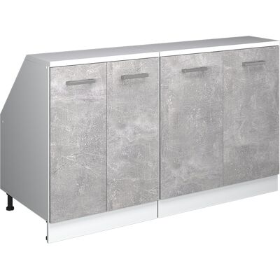 Ensembles De Meuble De Rangement Sous Pente Rion, Béton, 140cm Lot De 2 Caissons 60 Cm De Profondeur, Vicco - Publicité Ensembles De Meuble De Rangement Sous Pente Rion, Béton, 140cm Lot De 2 Caissons 60 Cm De Profondeur, Vicco - Publicité