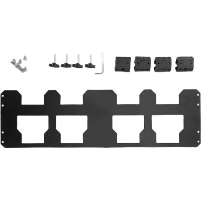 Ortviai Plateau De Fixation Aluminium Pour Organisateur Packout Avec Rails, Compatible Outil Et Accessoires, Sans Perçage - Publicité Ortviai Plateau De Fixation Aluminium Pour Organisateur Packout Avec Rails, Compatible Outil Et Accessoires, Sans Perçage - Publicité