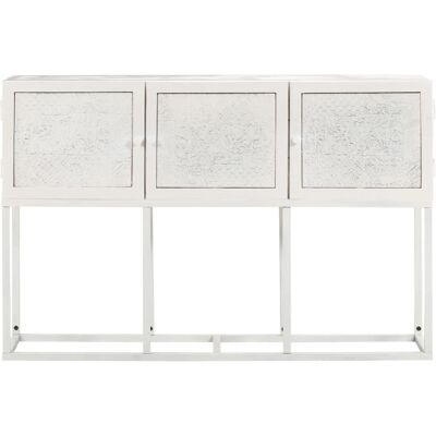 Maison La Vie - Buffet Salon Moderne - Meuble De Rangement - 115x30x76 Cm Bois De Manguier Massif Bu1771 - Publicité Maison La Vie - Buffet Salon Moderne - Meuble De Rangement - 115x30x76 Cm Bois De Manguier Massif Bu1771 - Publicité