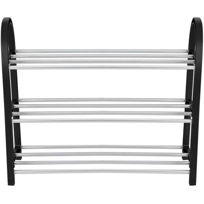 TOOLTEK Jeffergarden Étagère À Chaussures Sur Pied En Plastique, Aluminium Et Métal, À Monter Soi-même, Rangement Pour Chaussures, Organisateur Pour La Maison, 3 Niveaux - Publicité TOOLTEK Jeffergarden Étagère À Chaussures Sur Pied En Plastique, Aluminium Et Métal, À Monter Soi-même, Rangement Pour Chaussures, Organisateur Pour La Maison, 3 Niveaux - Publicité