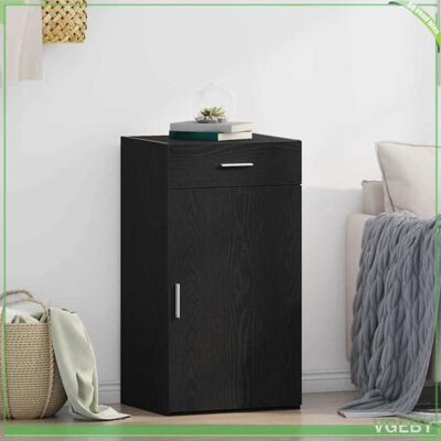 OEM Buffet - Abi - Chêne Noir - Bois D'Ingénierie - 1 Tiroir - 1 Porte - Publicité OEM Buffet - Abi - Chêne Noir - Bois D'Ingénierie - 1 Tiroir - 1 Porte - Publicité