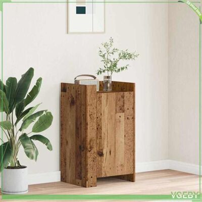OEM Buffet - Abi - Bois Ancien - 45 X 35 X 75 Cm - Bois D'Ingénierie - 1 Porte - Publicité OEM Buffet - Abi - Bois Ancien - 45 X 35 X 75 Cm - Bois D'Ingénierie - 1 Porte - Publicité